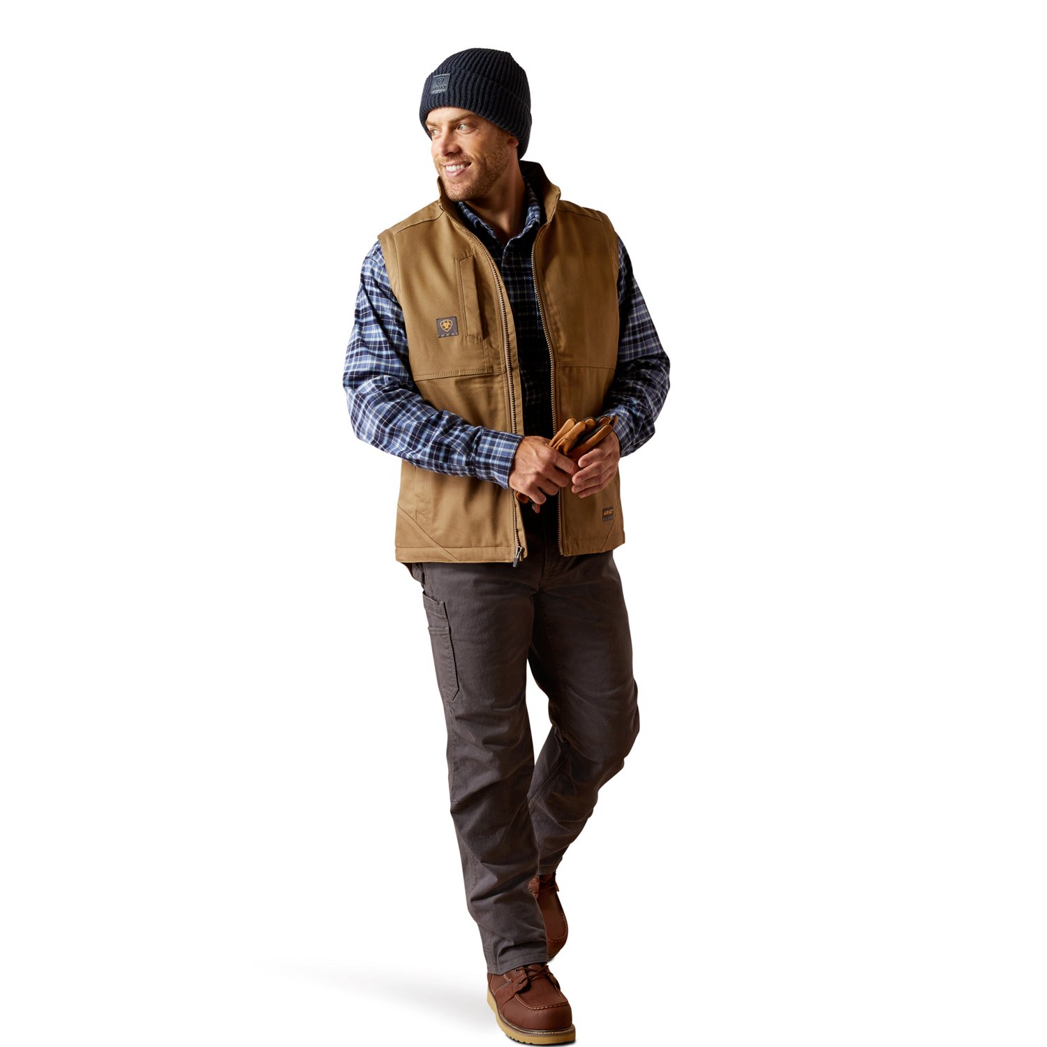 Ariat Men's Rebar DuraCanvas Vest                                                                                                - view number 5