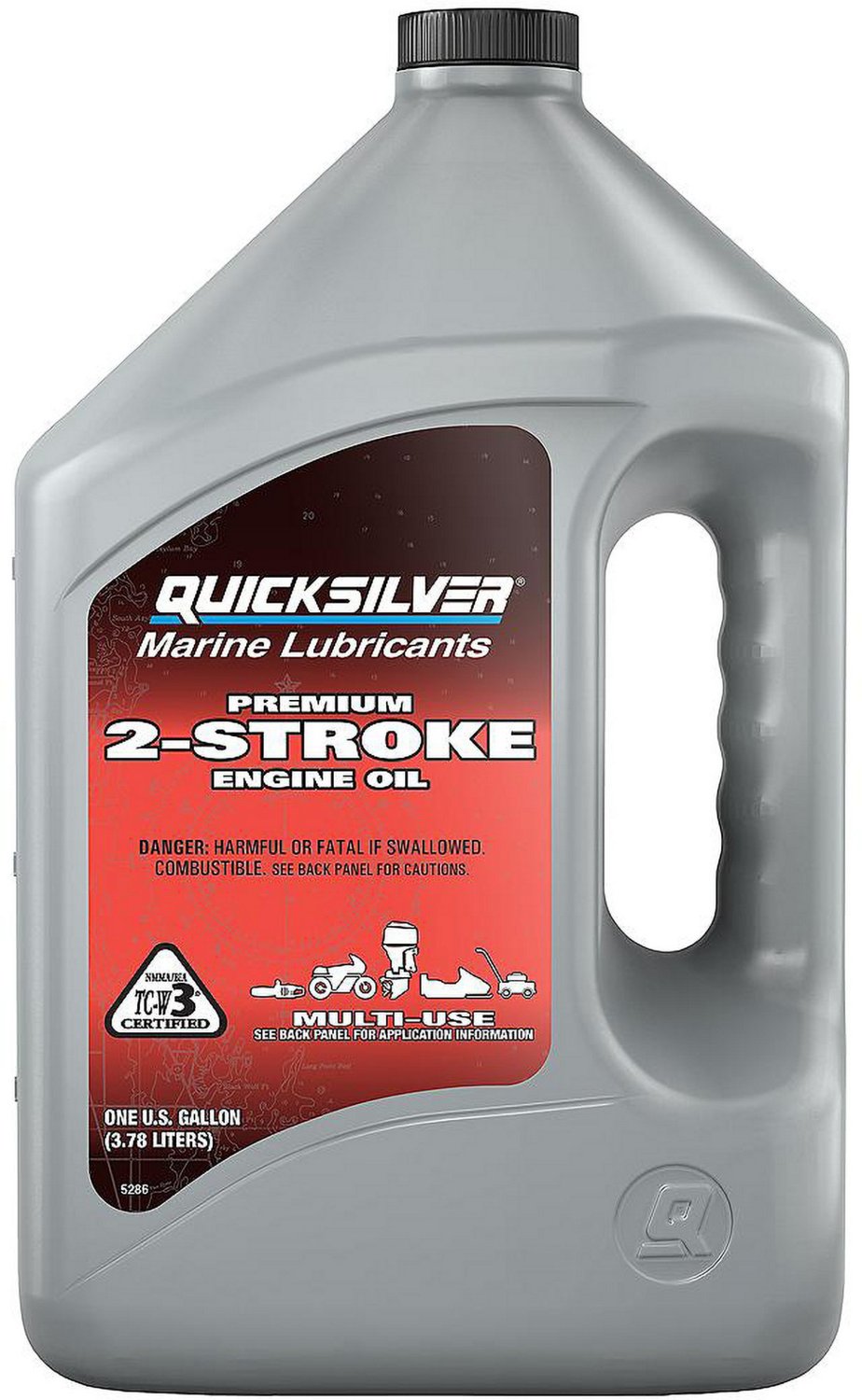 Quicksilver Premium 1 gal 2Stroke Oil Academy