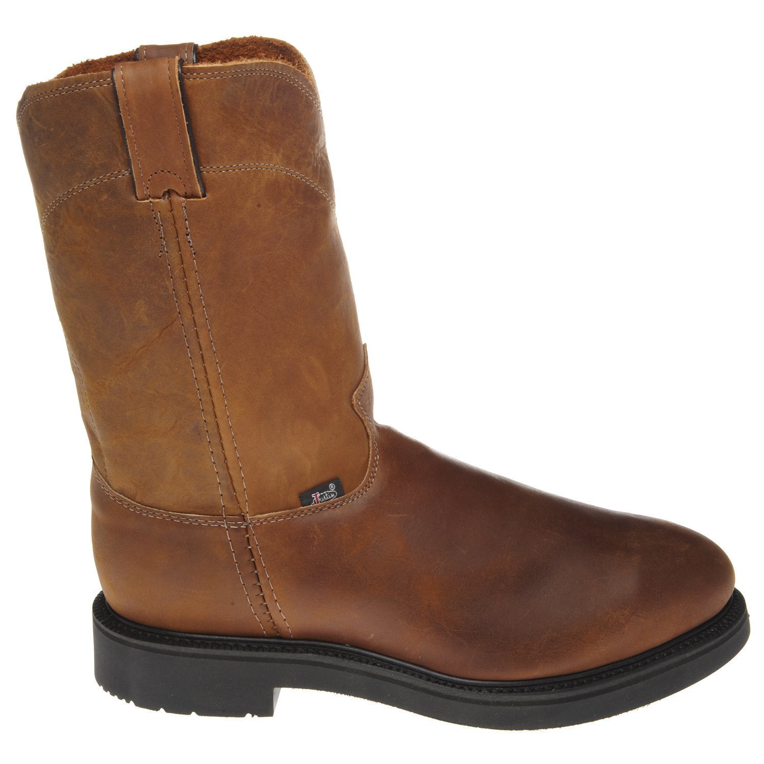 Justin steel toe work boots academy sale