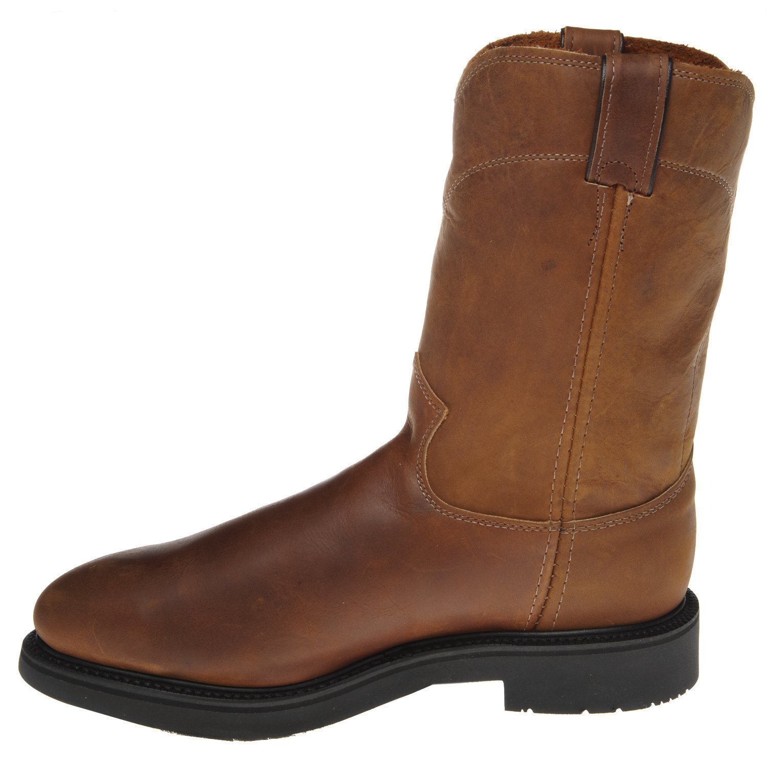 Justin steel toe work boots academy sale