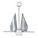 Marine Raider 6 lb Small Galvanized Slip-Ring Anchor 15 ft - 19 ft                                                               - view number 1 selected