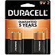 Duracell Coppertop 9V Alkaline Batteries 2-Pack                                                                                  - view number 1 image