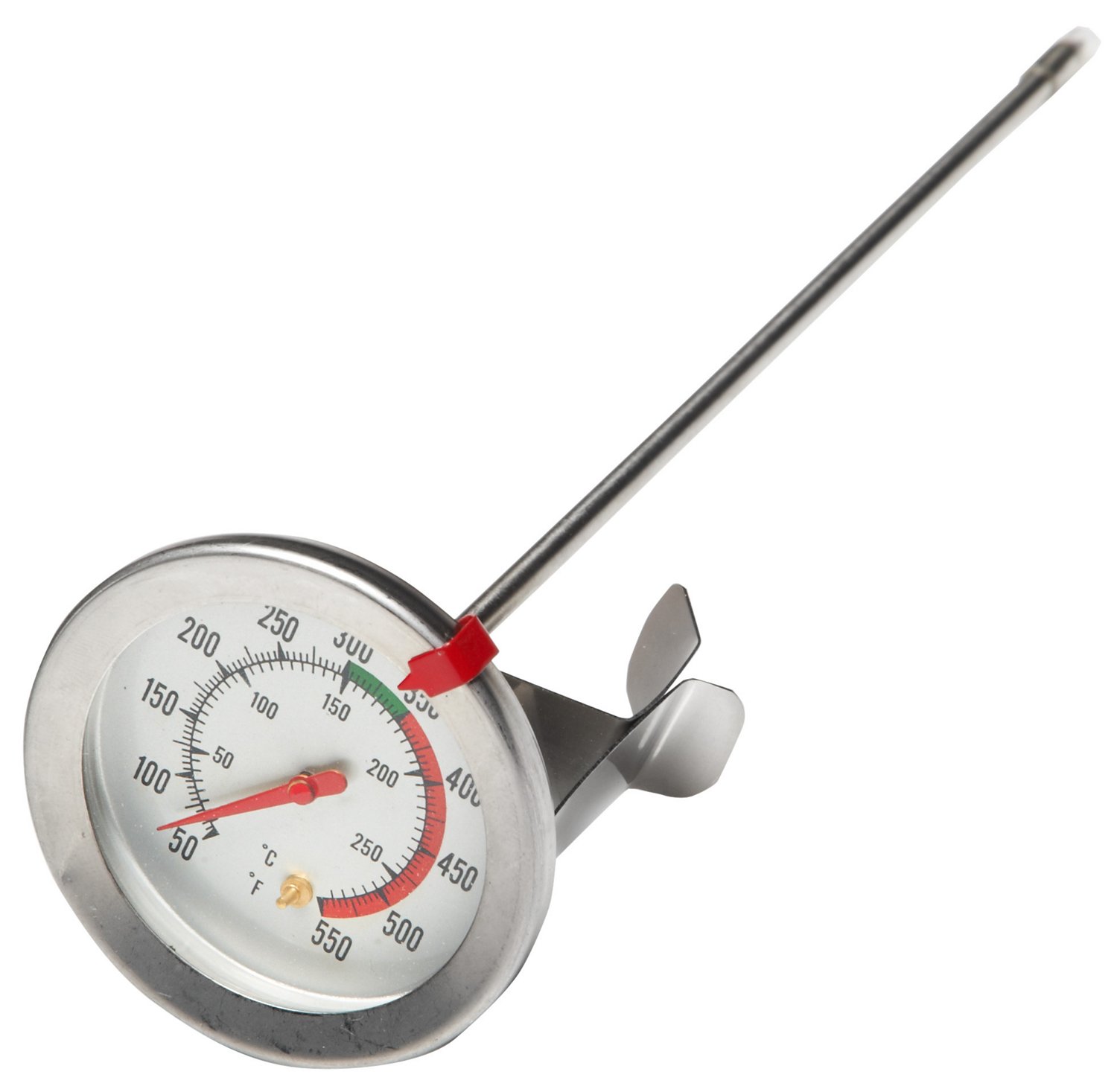 Othmro Oven/Grill/Smoker Monitoring Thermometer 0-300C Stainless Steel Instant Read Temperature Gauge for Kitchen Use 1pcs 