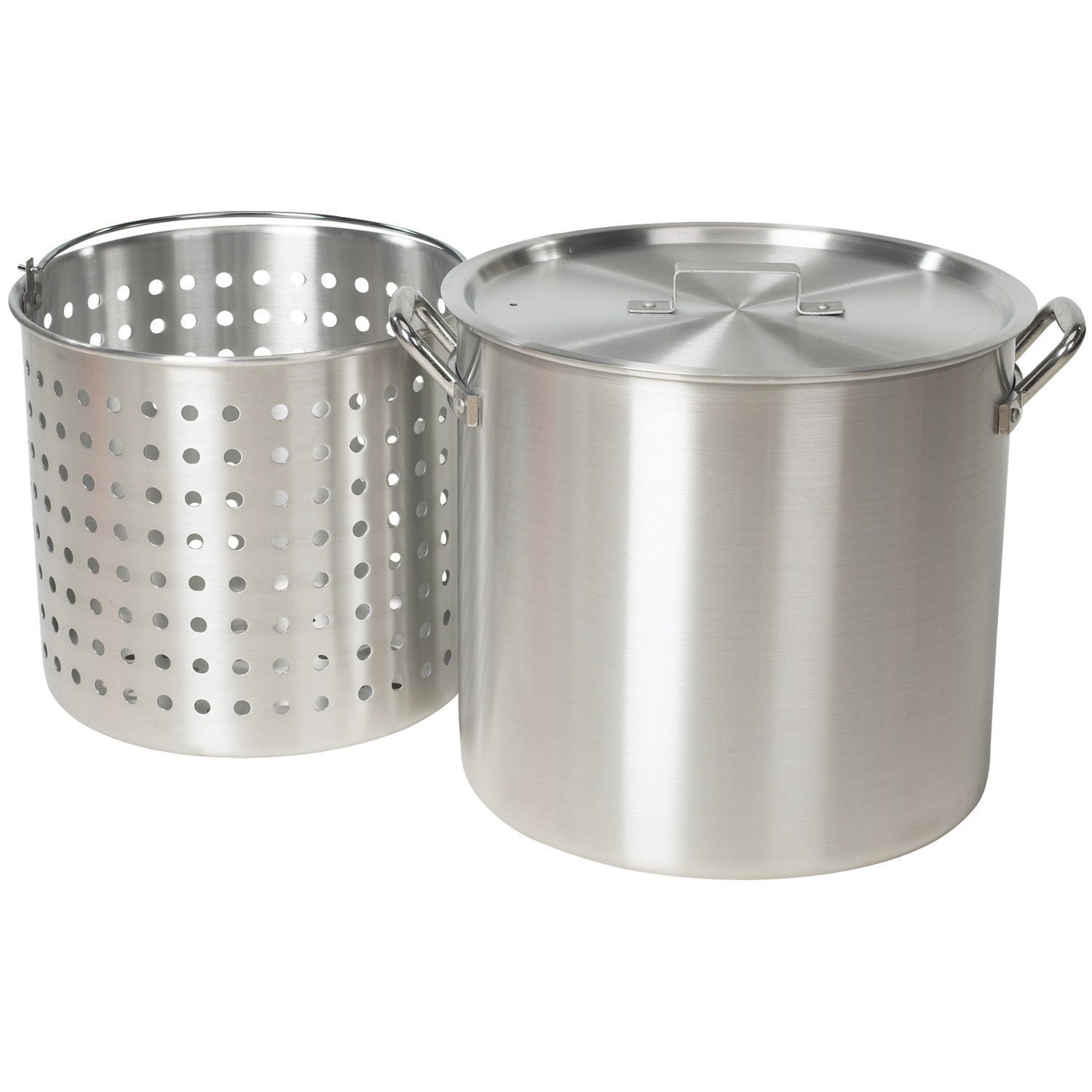 Pot Stainless Steel 42 Quart with Strainer Basket StockPot