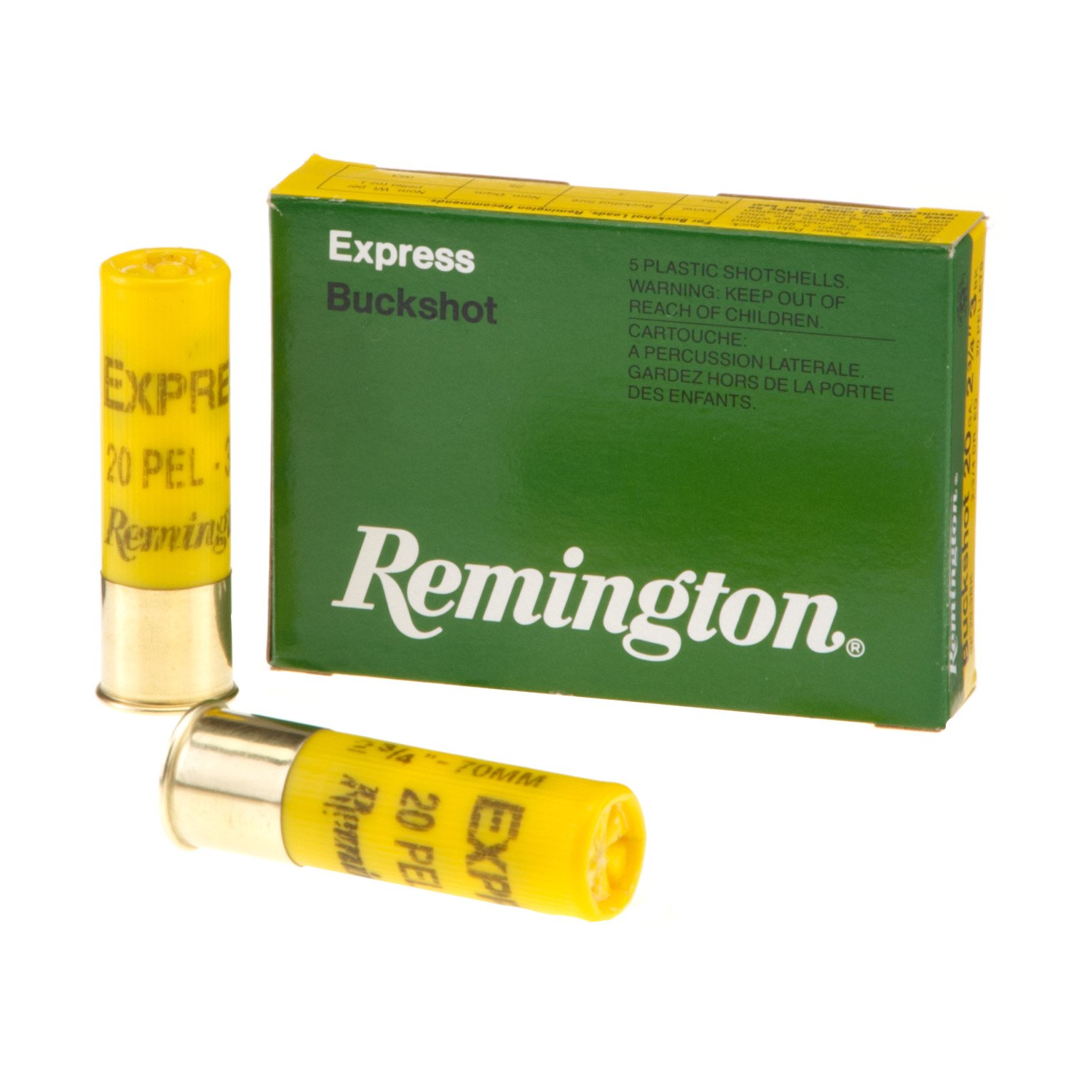 Remington Express 20 Gauge Buckshot - 5 Rounds | Academy