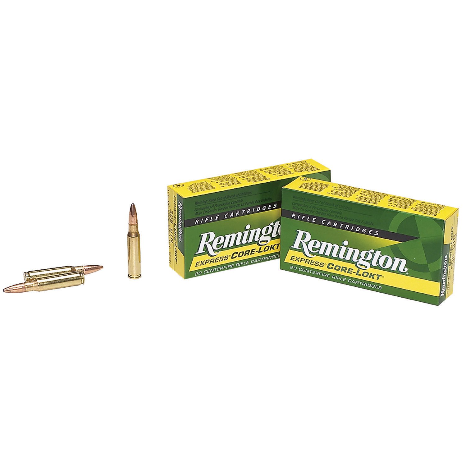 Remington Core-Lokt .308 Win. 150-Grain Centerfire Rifle Ammunition                                                              - view number 1 selected