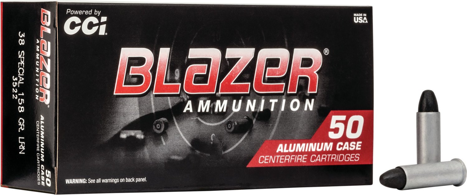 CCI Blazer .38 Special 158-Grain Centerfire Ammunition                                                                           - view number 1