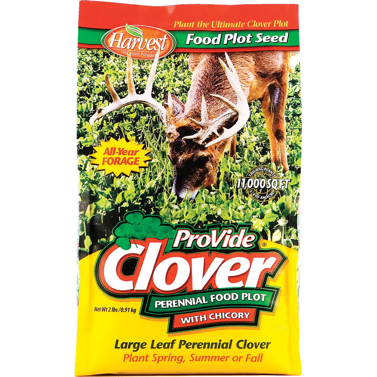 Evolved Harvest ProVide Perennial Clover Food Plot Seed                                                                          - view number 1