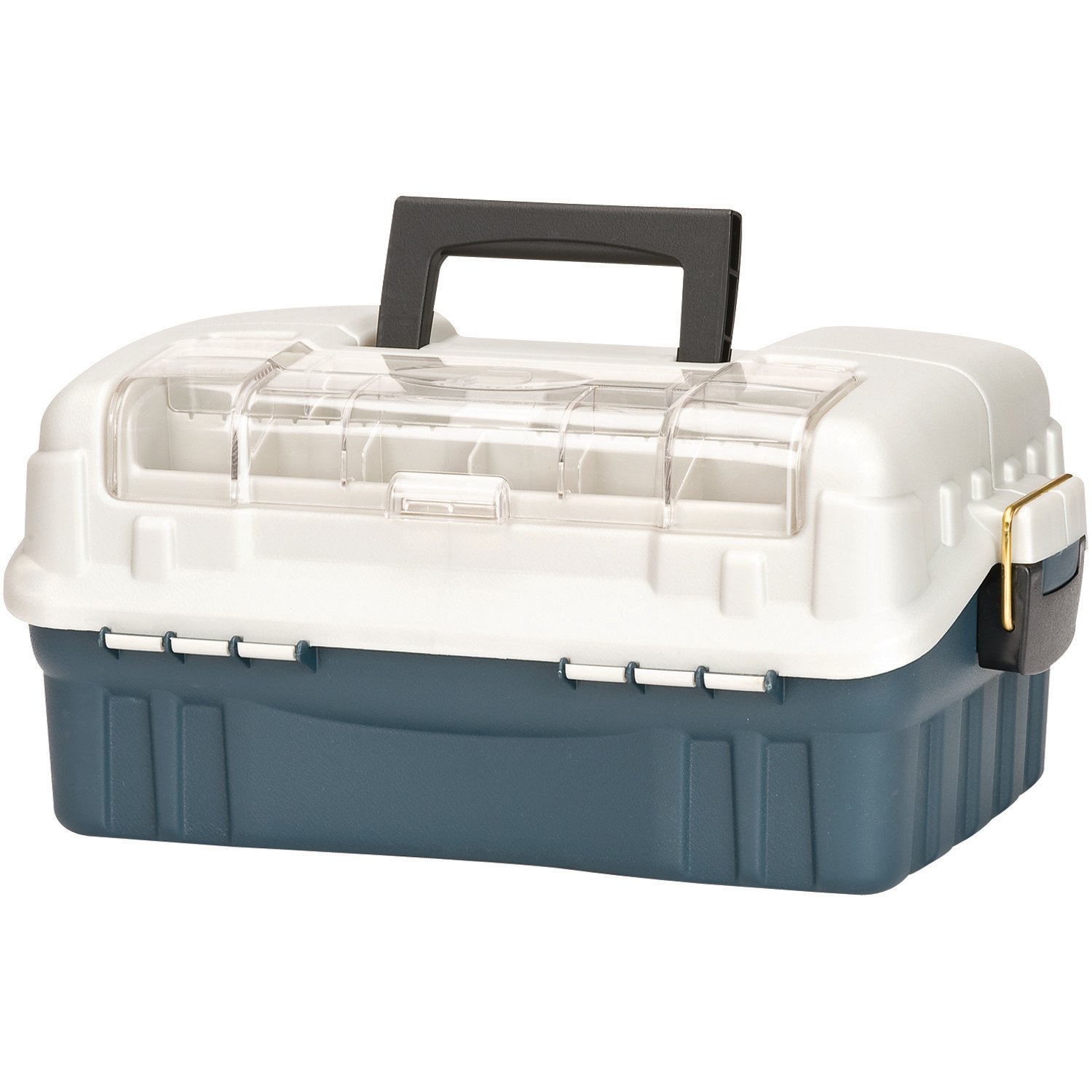 Plano 2 Tray Tackle Box Blue/White