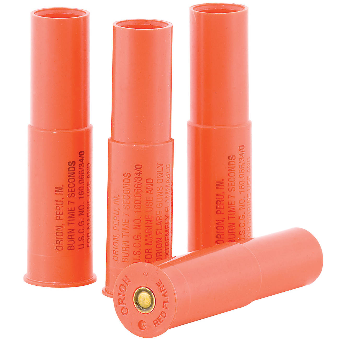 Orion 12 Gauge High-Performance Red Aerial Signal Flares 4-Pack                                                                  - view number 1