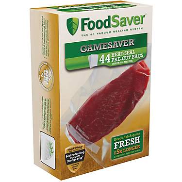 FoodSaver GameSaver® 1 qt. Precut Vacuum Packaging Bags 44-Pack                                                                
