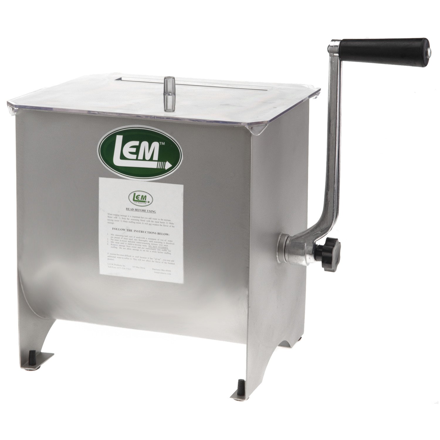 LEM Manual Meat Mixer Academy