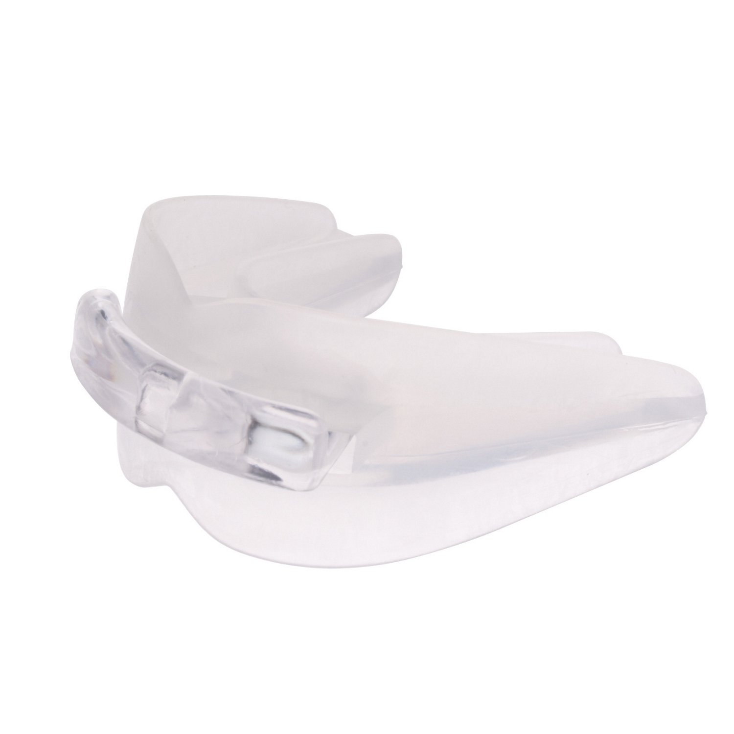 Everlast Clear Double Mouth Guard with Case for Fight Sports Including  Soccer, Lacrosse and Boxing 