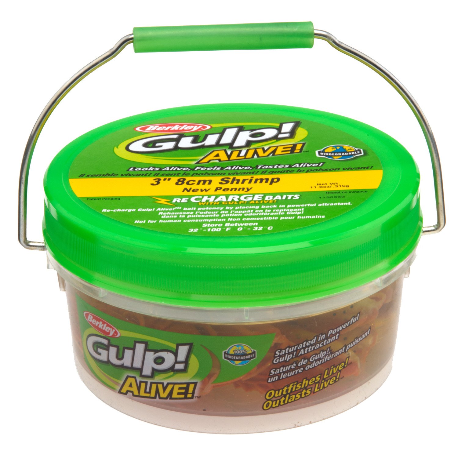 Berkley® Gulp!® Alive!™ 3" Shrimp Small Bucket