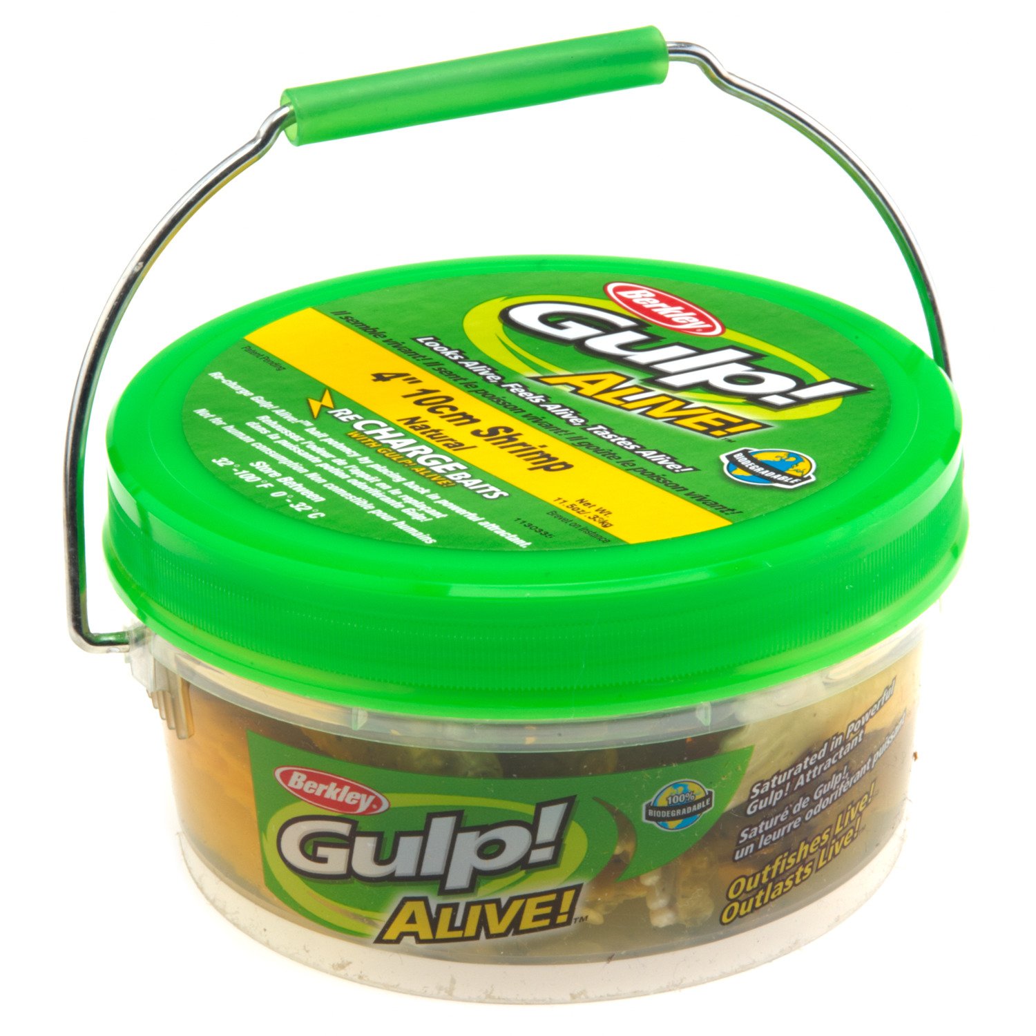 Berkley® Gulp!® Alive!™ 4" Shrimp Small Bucket