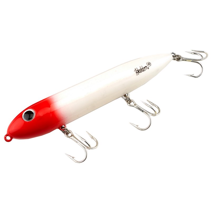 Heddon Saltwater Super Spook - Red Head/White