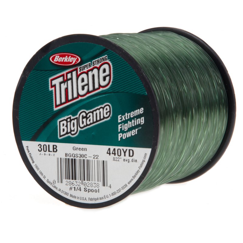 BerkleyÂ® TrileneÂ® Big Gameâ¢ 1/4 lb. Fishing Line