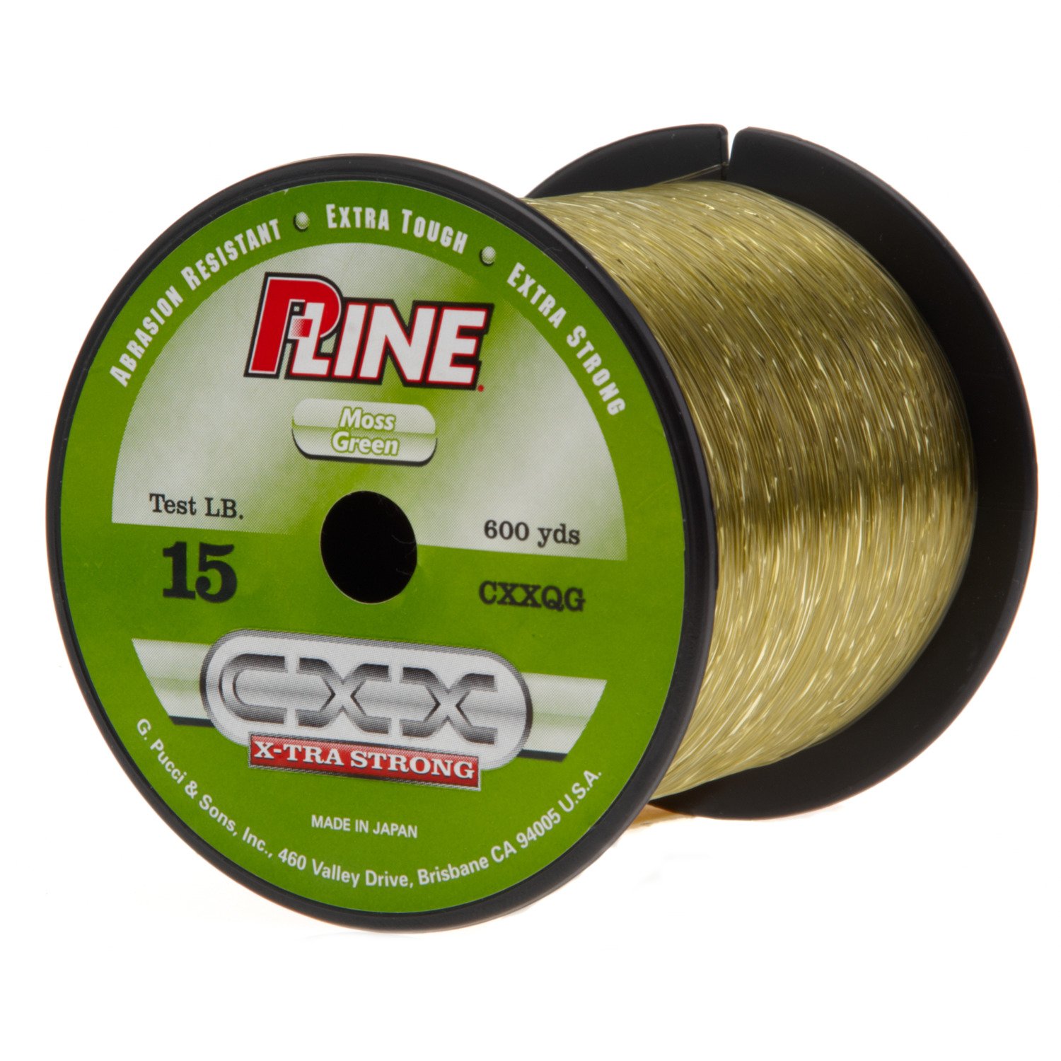 P-Line CXX X-tra Strong | 300 Yards | Crystal Clear 15 lbs.