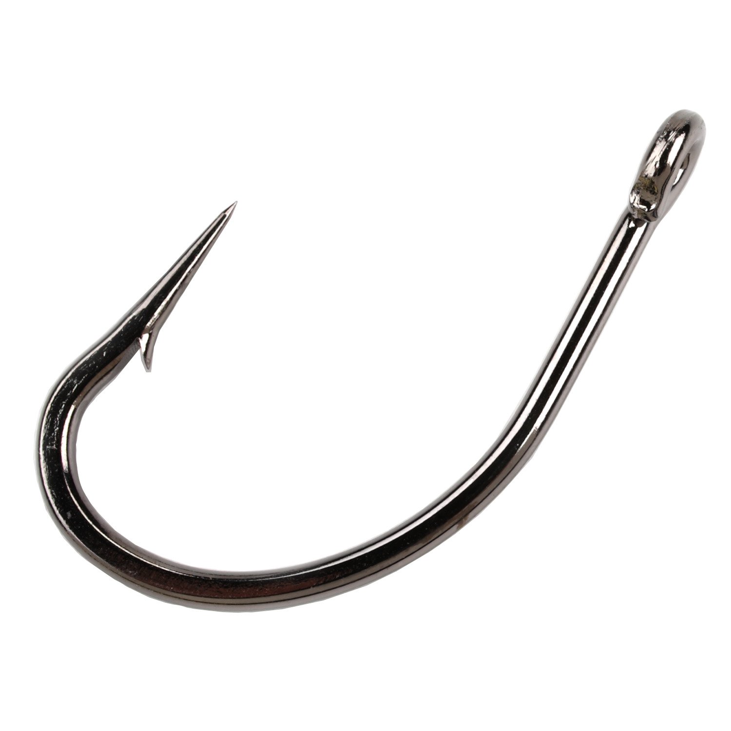Mustad O'Shaughnessy 3X Live Bait Single Hooks 7/0, 25-Pack