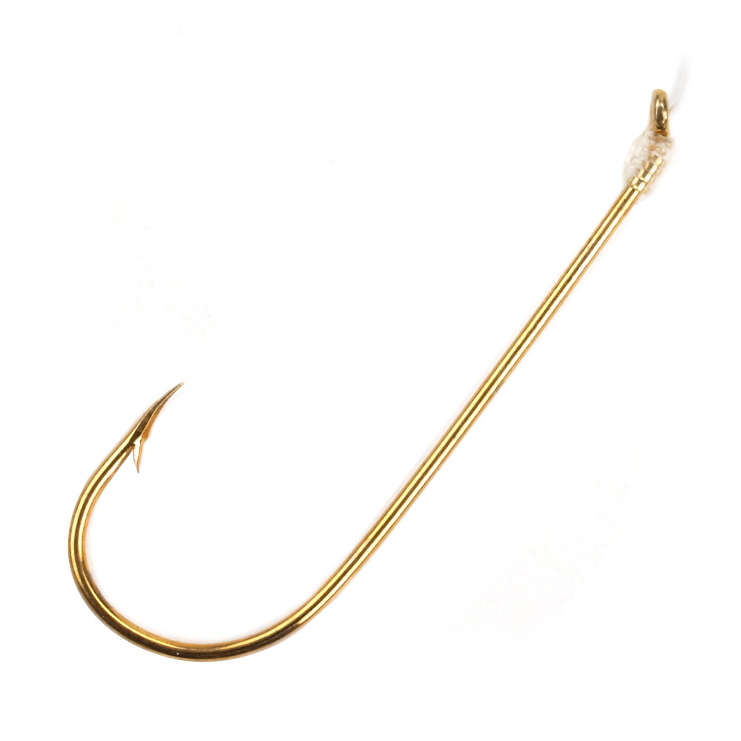 Eagle Claw Aberdeen Snelled Single Hooks 6-Pack