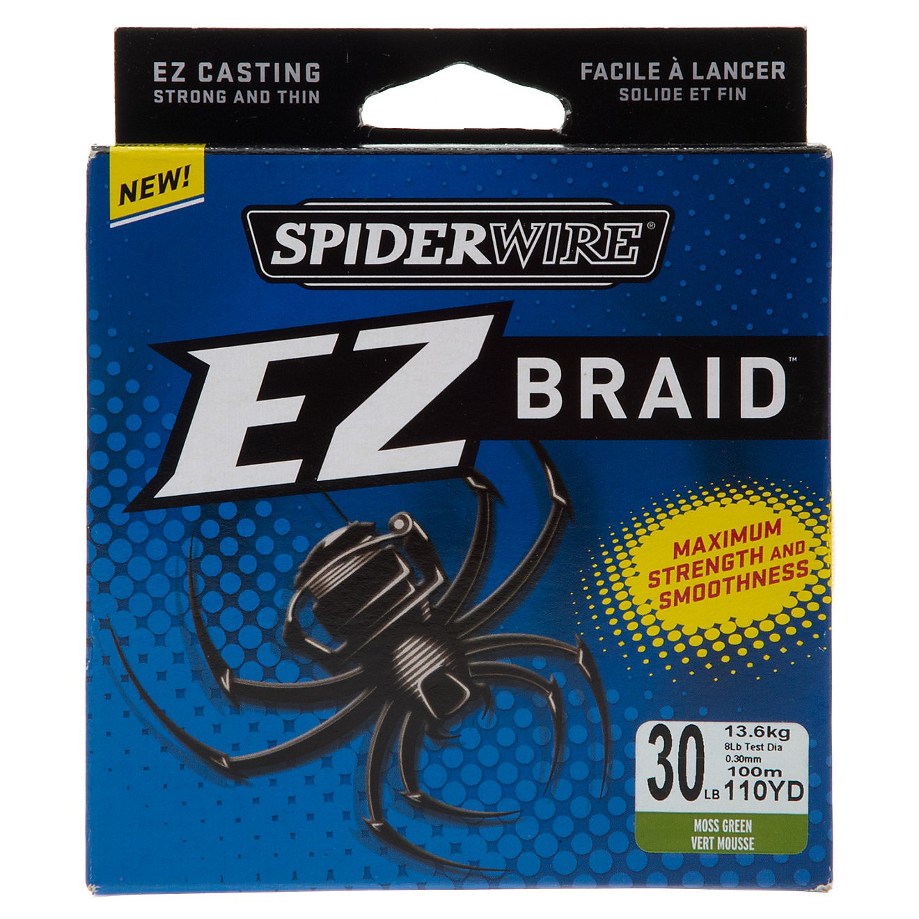 Spiderwire EZ Braid 30 lb - 110 yards Braided Fishing Line                                                                       - view number 1