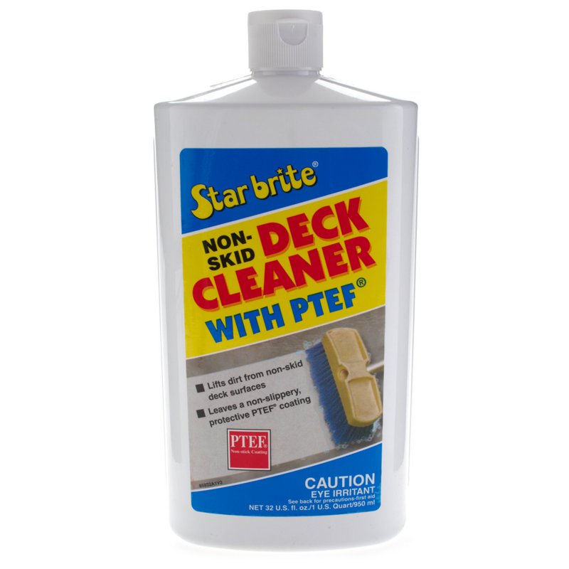 Star Brite Nonskid Deck Cleaner with PTEF, Quart | For Boats | by West Marine