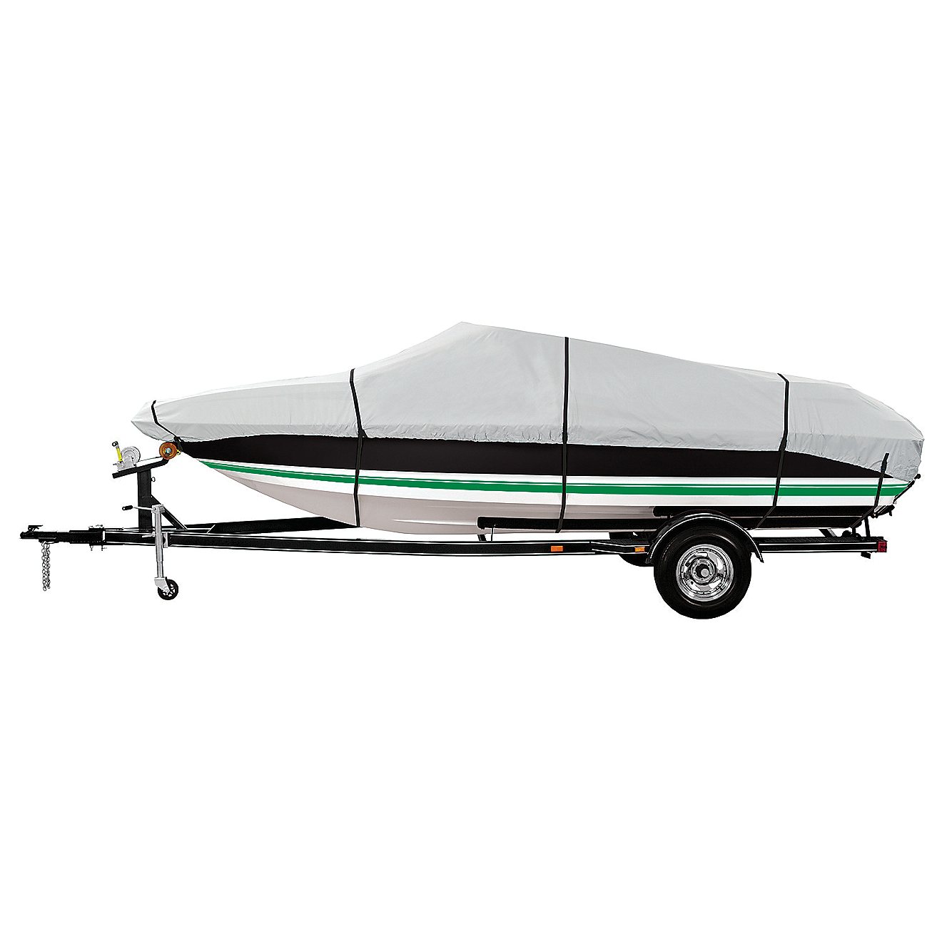 Marine Raider Gold Series Model E Boat Cover For 20' - 22' V-Hull Runabouts And V-Hull Pro-Style Bas                             - view number 1