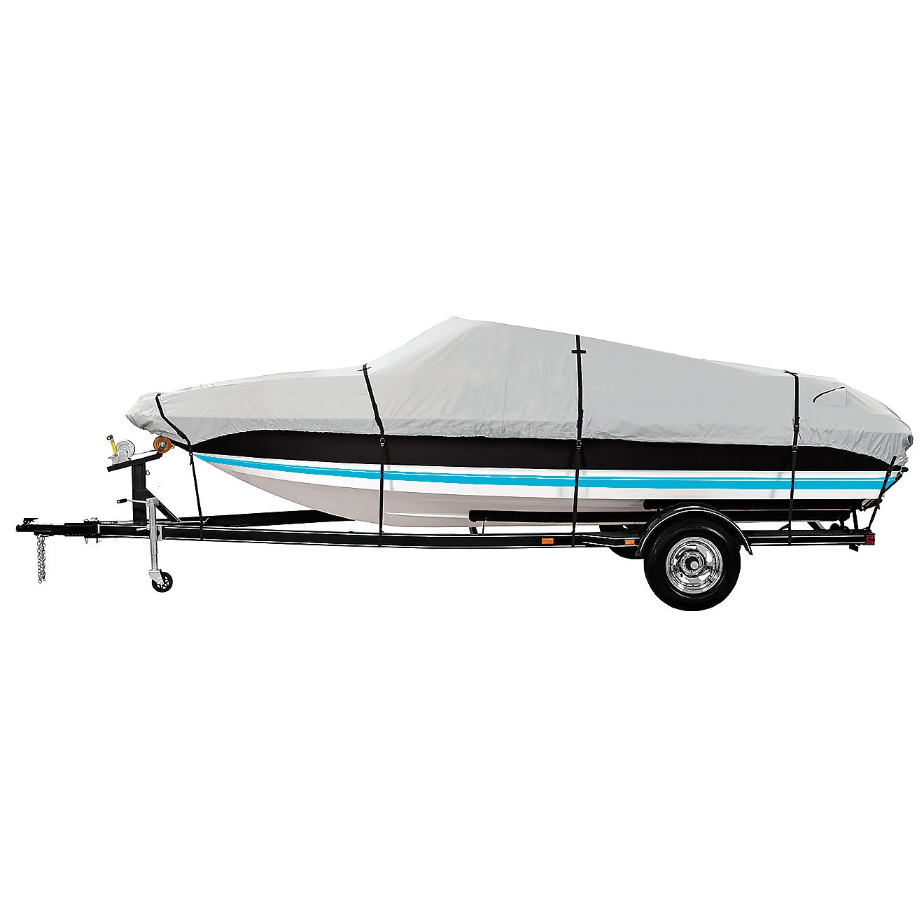 Marine Raider Platinum Series Model E Boat Cover For 20' - 23' V-Hull Runabouts And V-Hull Pro-Style                             - view number 1