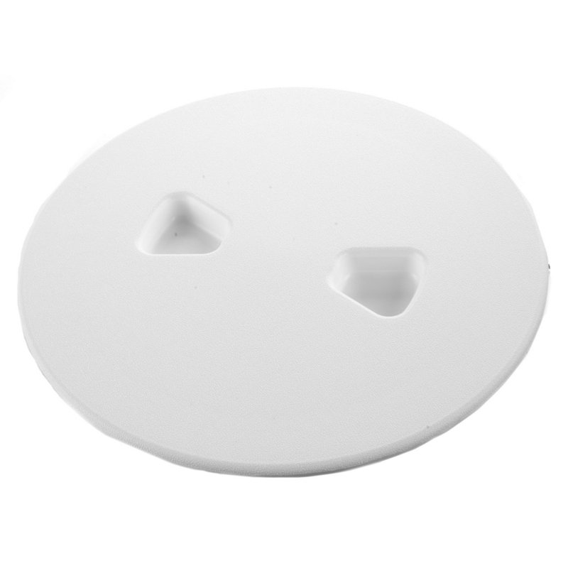DPS-8-2-DP 8 in. Screw-Out Deck Plate - Polar White