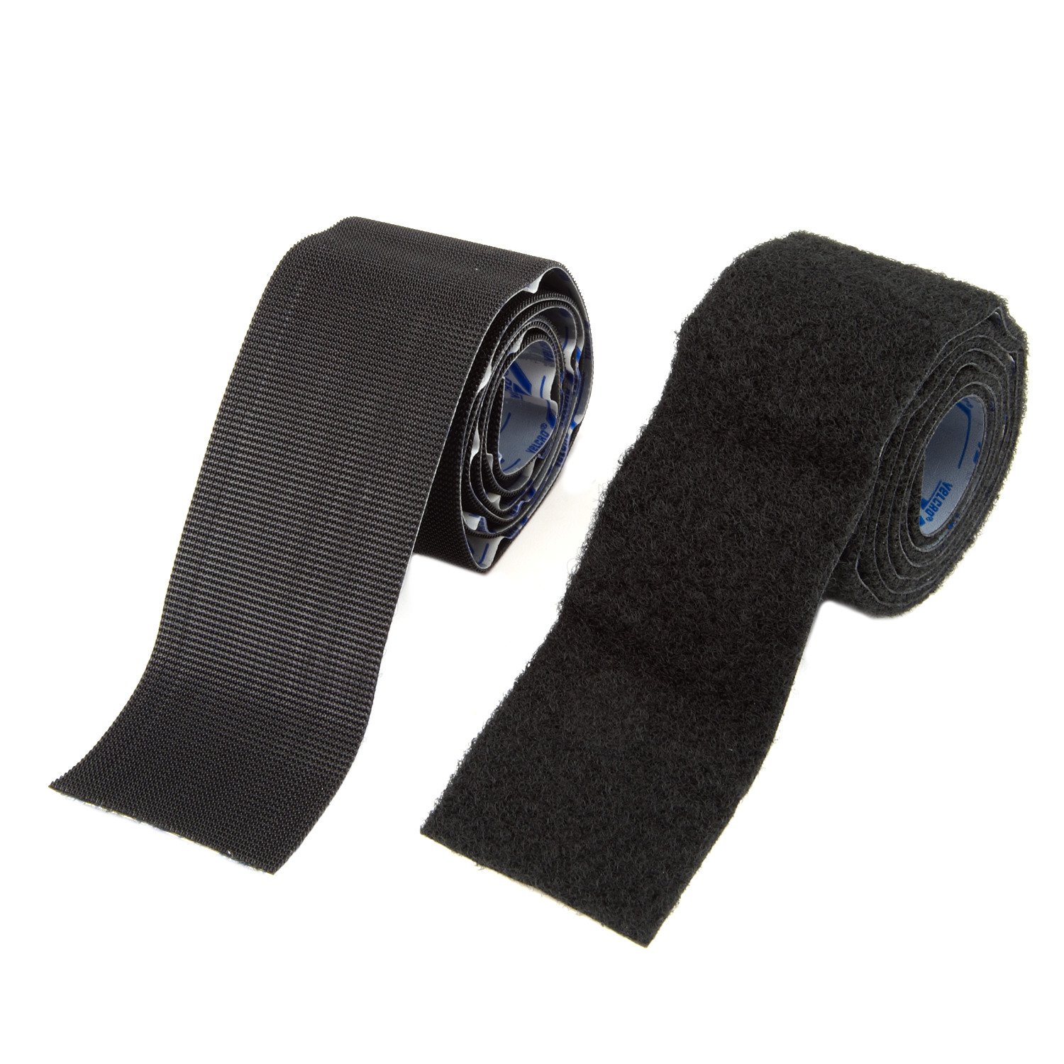 VELCRO® Brand Sticky Back™ for Fabrics Black Tape, 6 x 4 (15.2