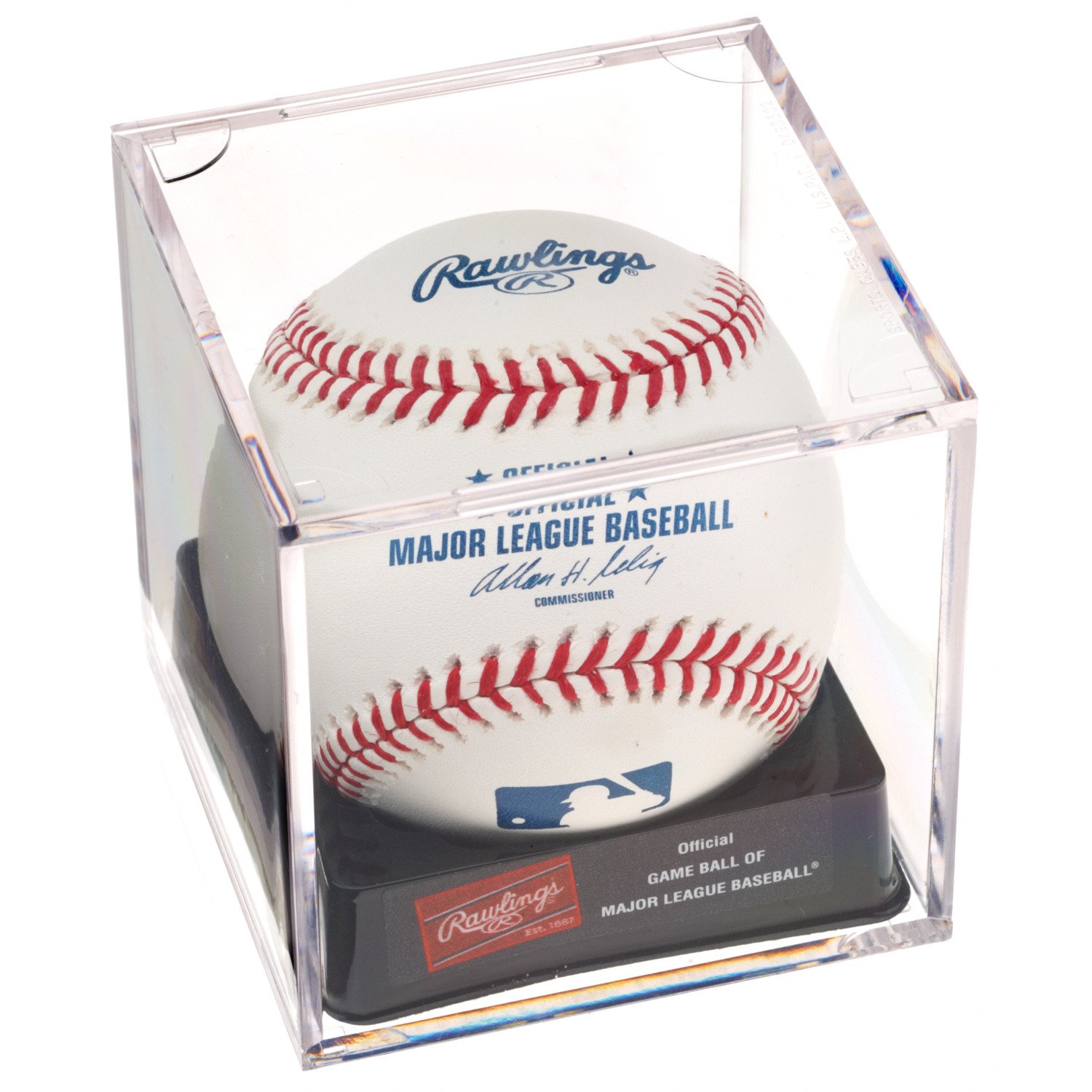 MLB Baseball in Display Cube, Dozen