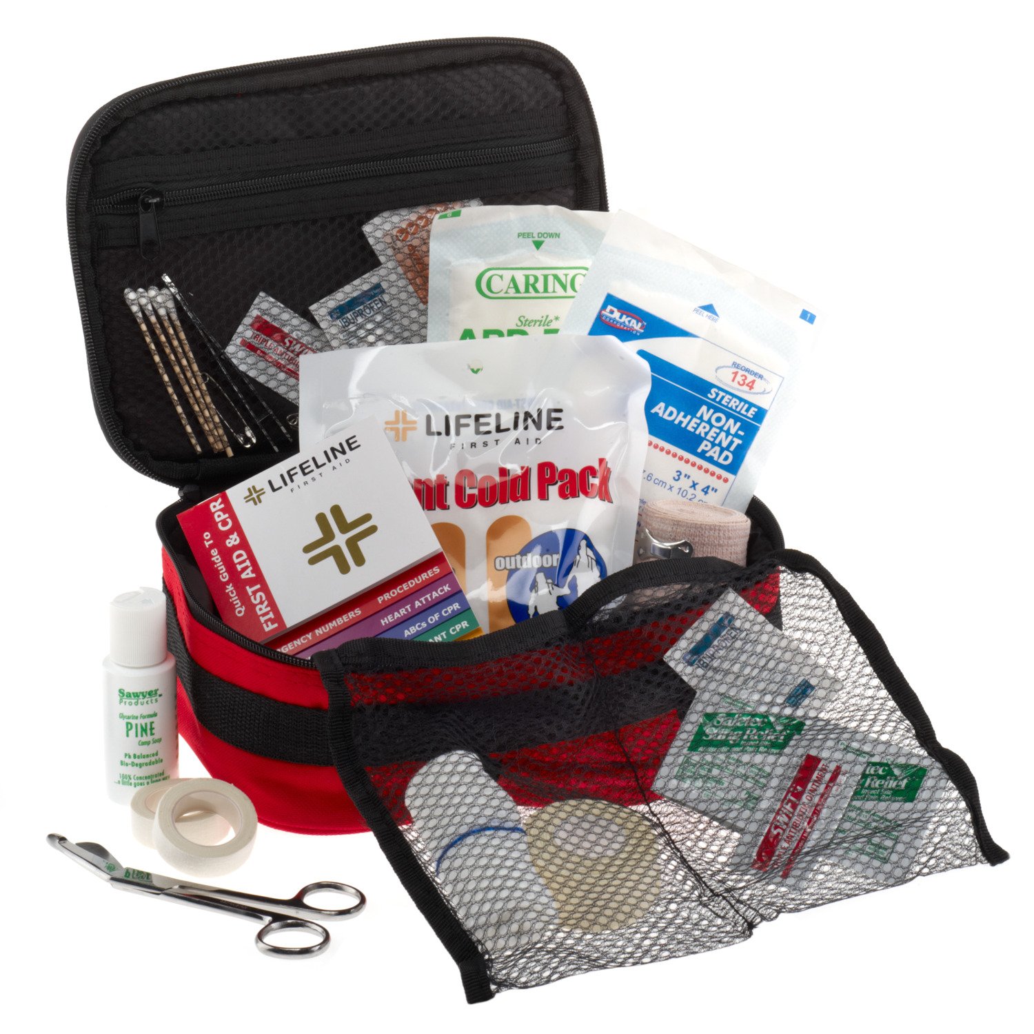 Lifeline Base Camp 171Piece First Aid Kit Academy