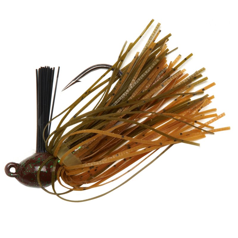 Strike King Bitsy Flip™ 1/4 oz. Bass Jig Green - Fresh Water Jigs And Spoons at Academy Sports