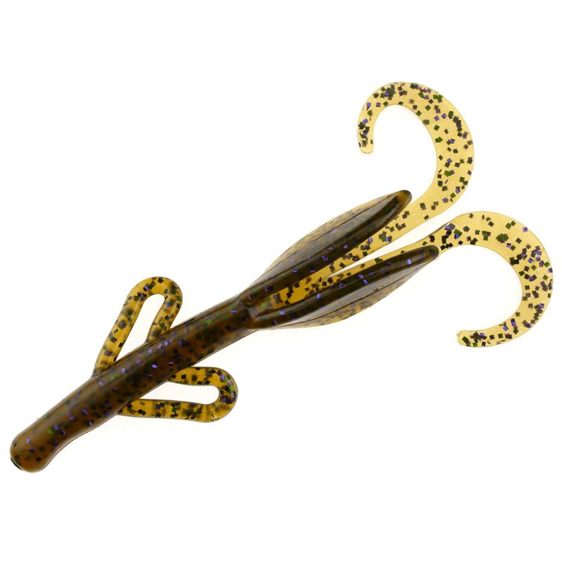 Zoom Baby Brush Hog 5" Creature Baits 12-Pack Watermelon - Frsh Wtr Soft Plastic at Academy Sports