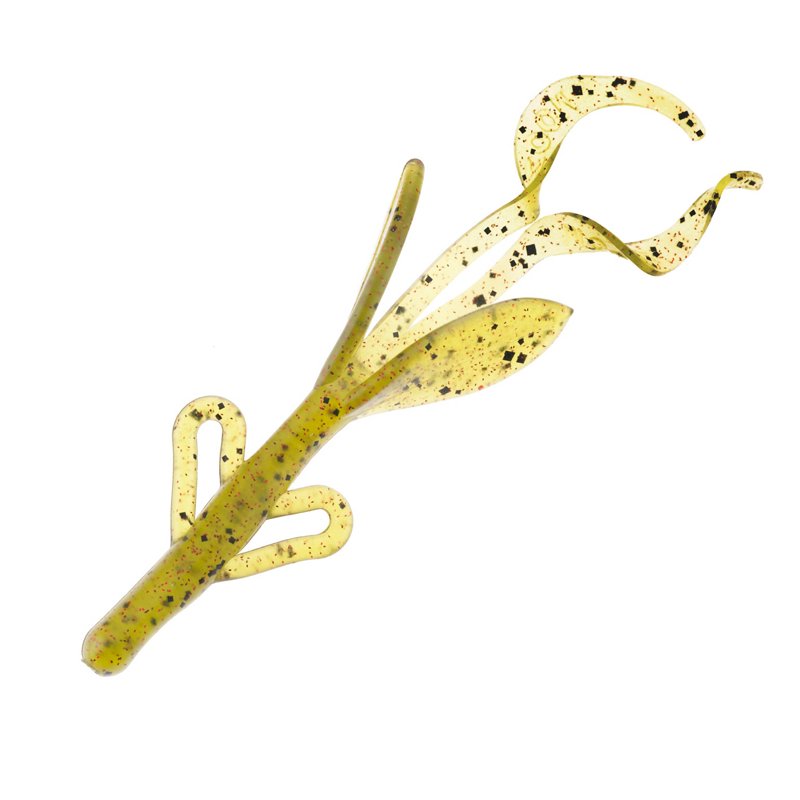 Zoom Baby Brush Hog 5" Creature Baits 12-Pack Watermelon/Red - Frsh Wtr Soft Plastic at Academy Sports