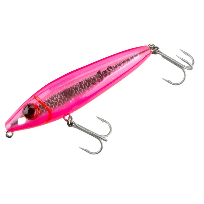 MirrOlure Top Dog Jr. 4" Topwater Lure Pink - Salt Water Hard Baits at Academy Sports