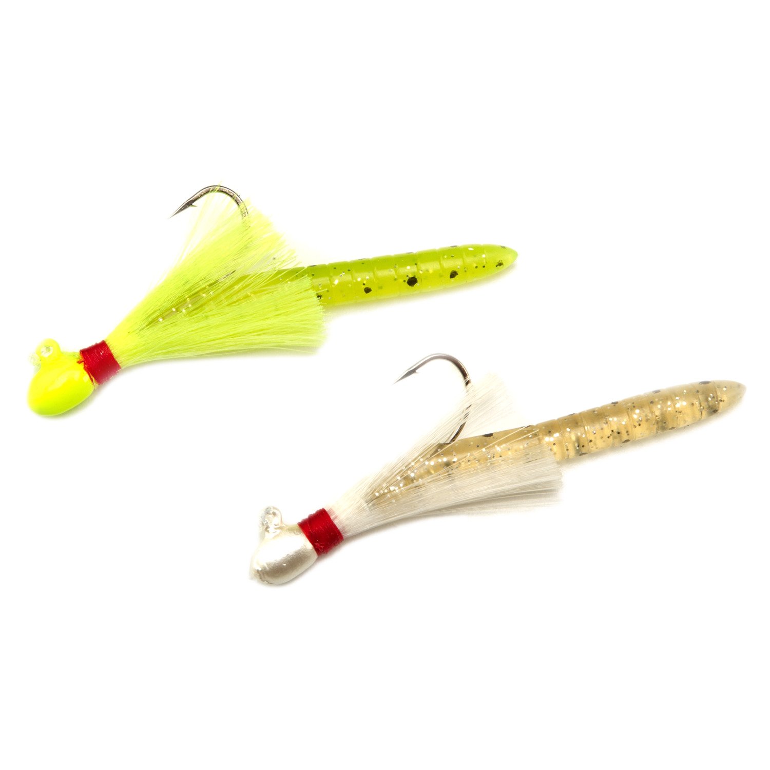  H&H Speck Tail Rig Fishing Lures Pre-Rigged Double