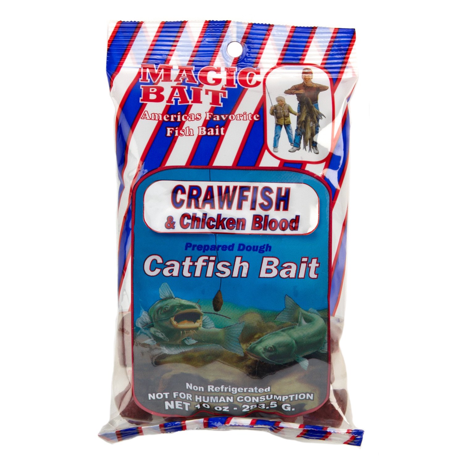 Magic Bait 10 oz. Crawfish and Chicken Blood Catfish Bait