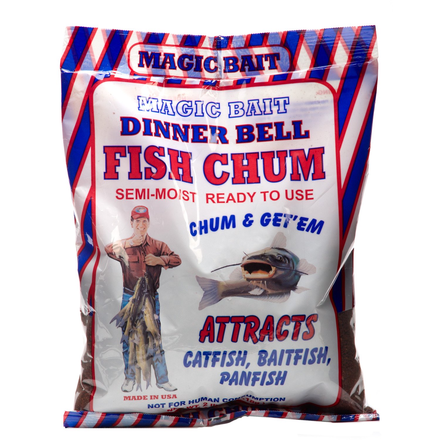 Magic Bait Dinner Bell Fish Chum 2 lb. Bag