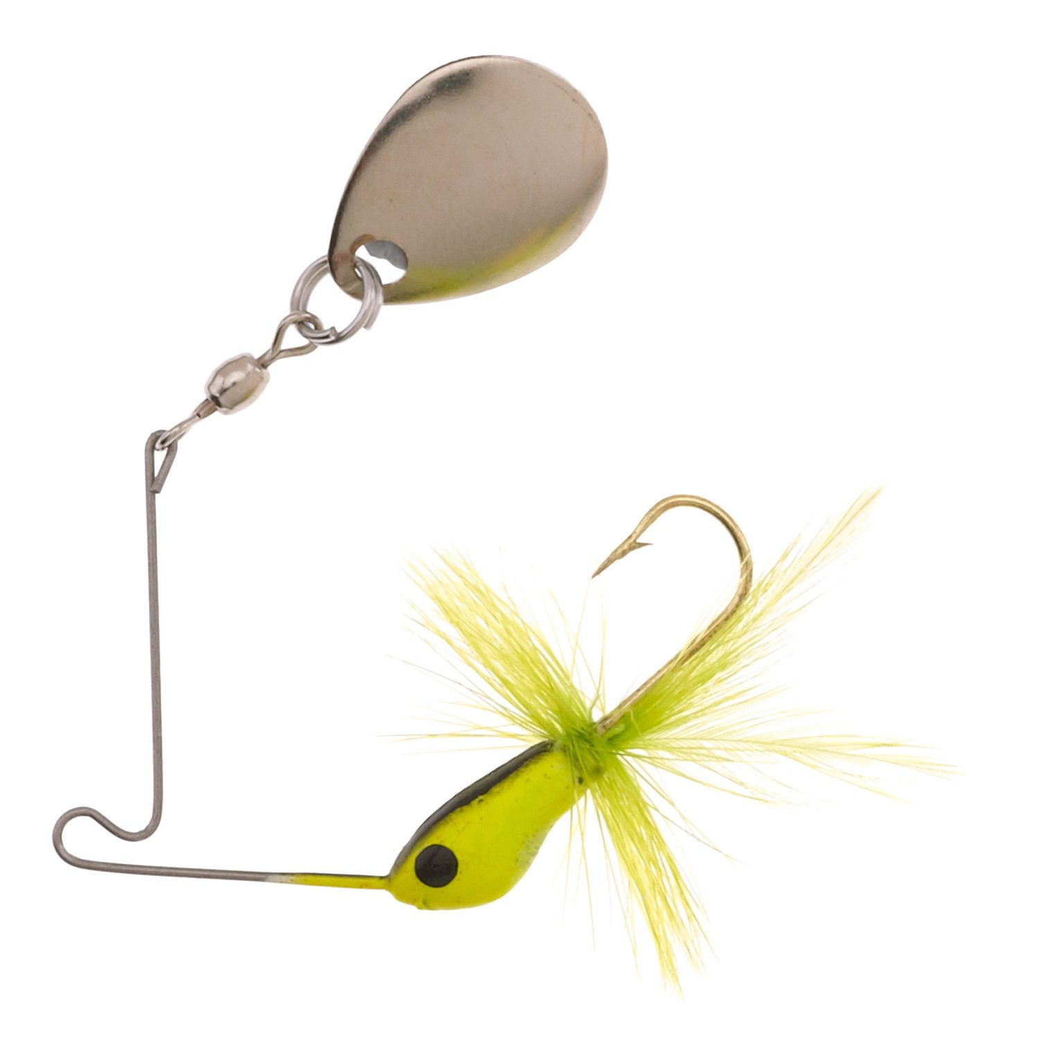 H&H Cutie Spin Spinno Lure - 1/16oz Yellow