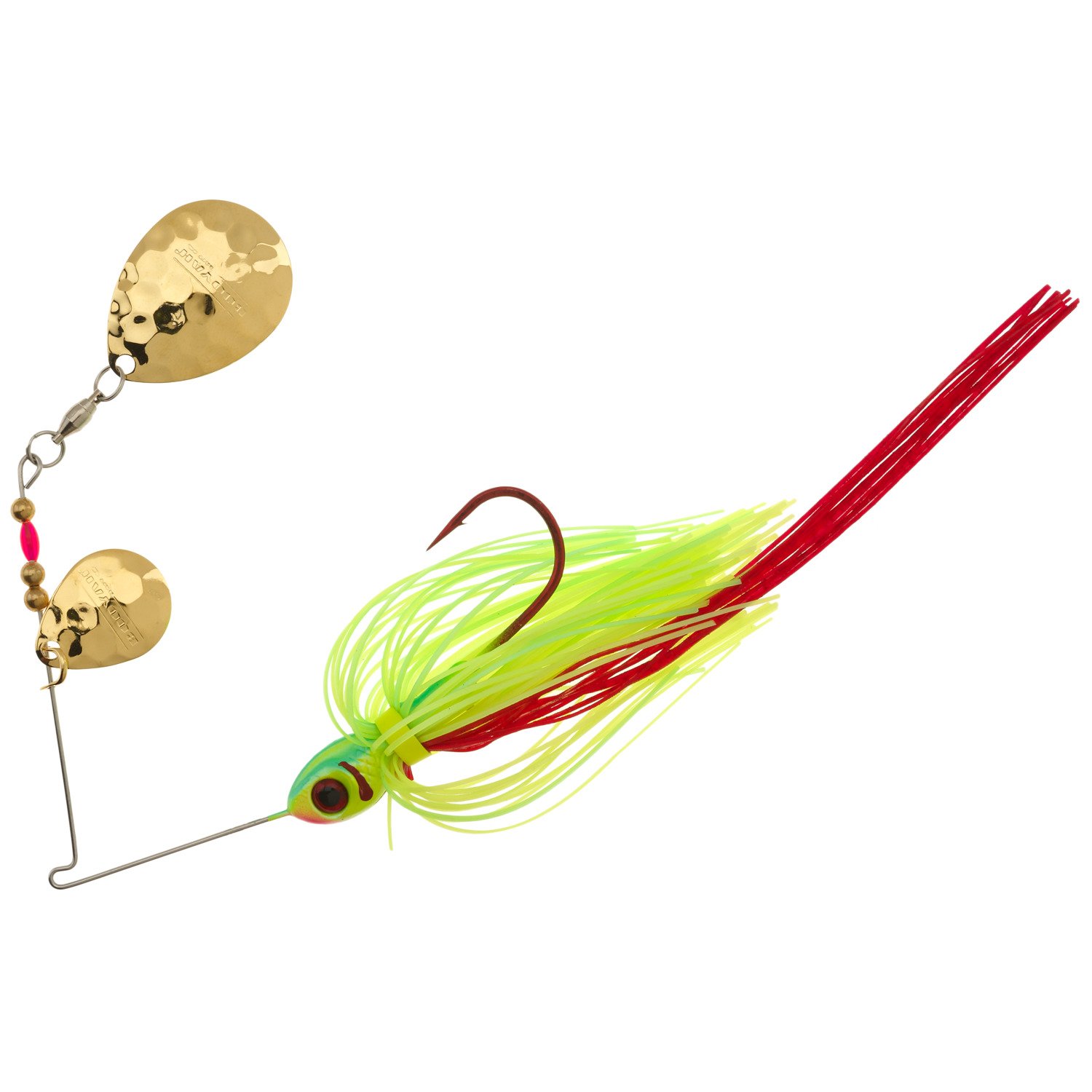 BOOYAH Tux & Tails 3/8 oz Double-Colorado Blade Spinnerbait