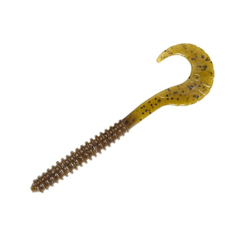 Zoom G-Tail Ringer 4" Worm Baits 20-Pack Green Pumpkin - Frsh Wtr Soft Plastic at Academy Sports