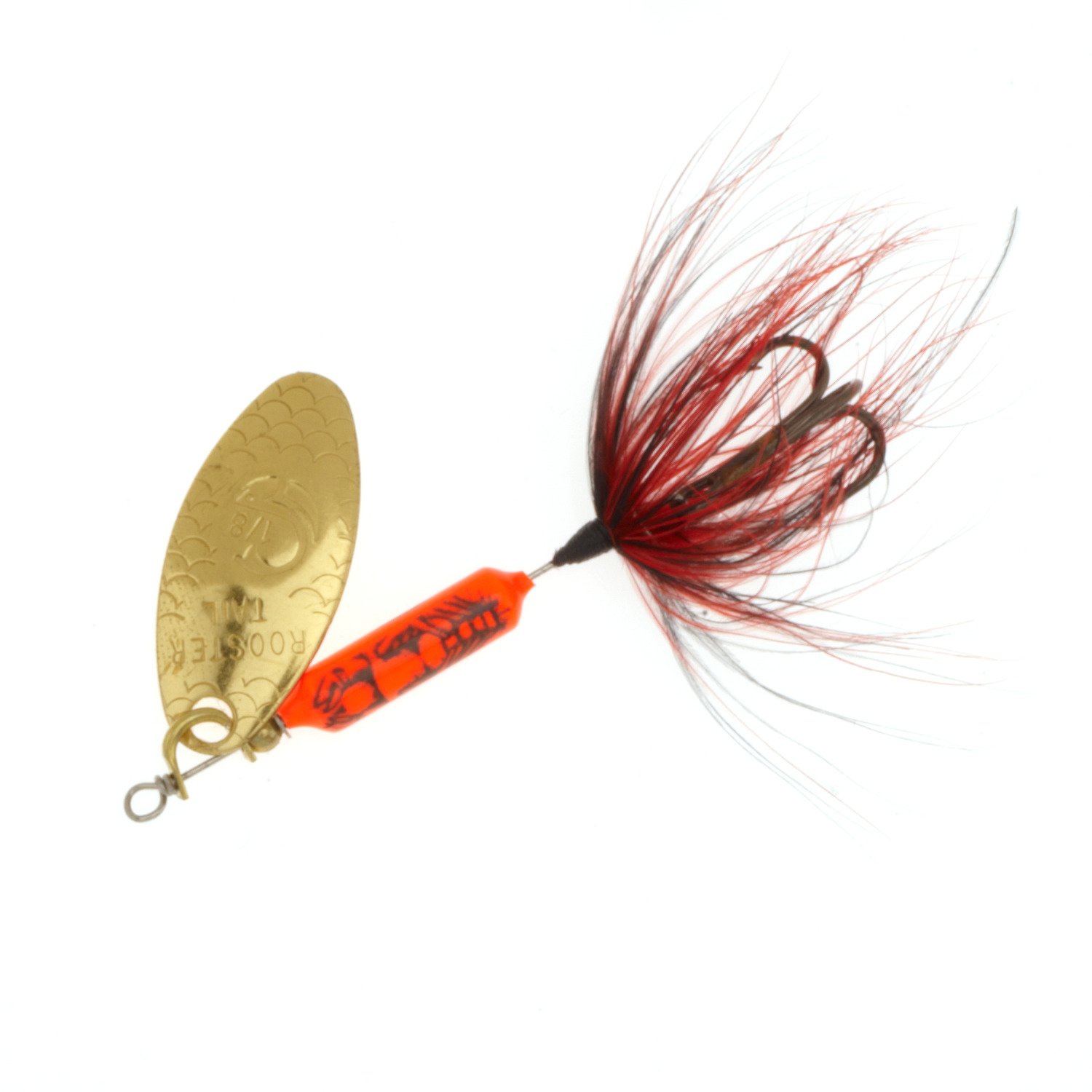 Wordens 202-RBOW Rooster Tail In-Line Spinner 1/32 oz Treble 