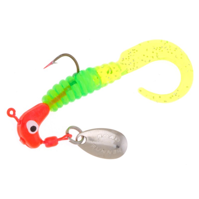 Blakemore Road Runner 1/16 oz. Curly-Tail Jigs 2-Pack Red - Frsh Wtr Panfish Bait at Academy Sports