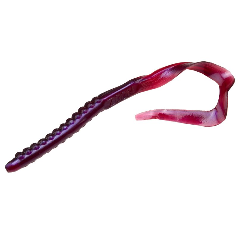 Zoom U-Tail 6" Worm Baits 20-Pack Pink - Frsh Wtr Soft Plastic at Academy Sports