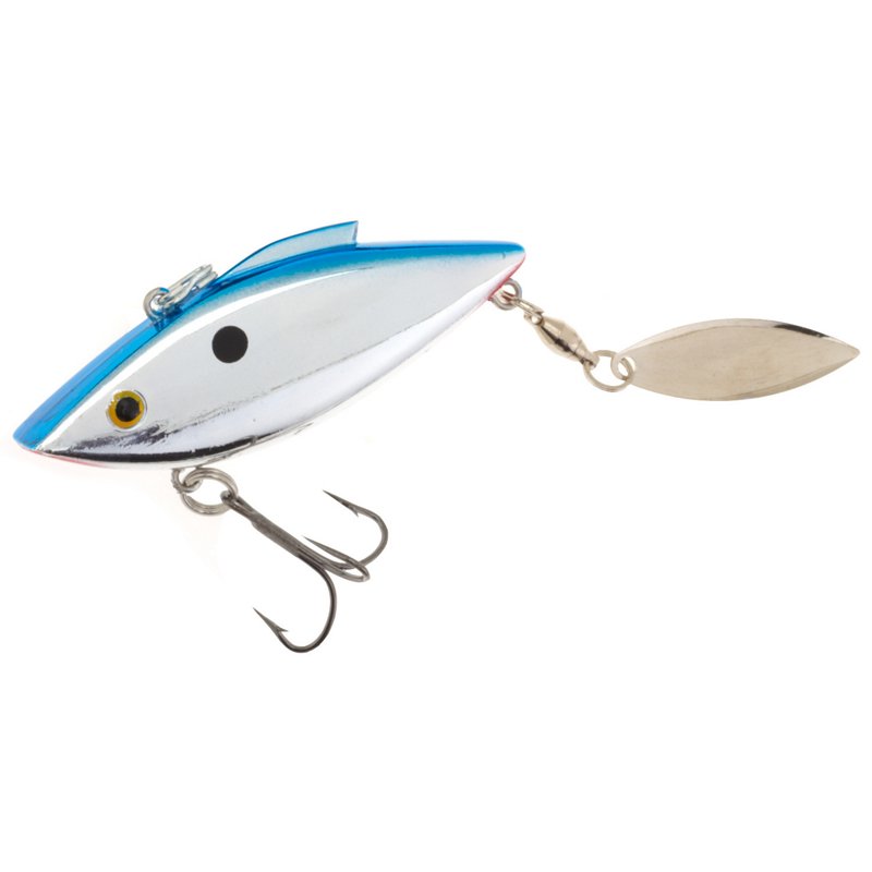 Bill Lewis Spin Trap 1/4 oz. Lipless Crankbait Chrome - Frsh Water Hard Baits at Academy Sports