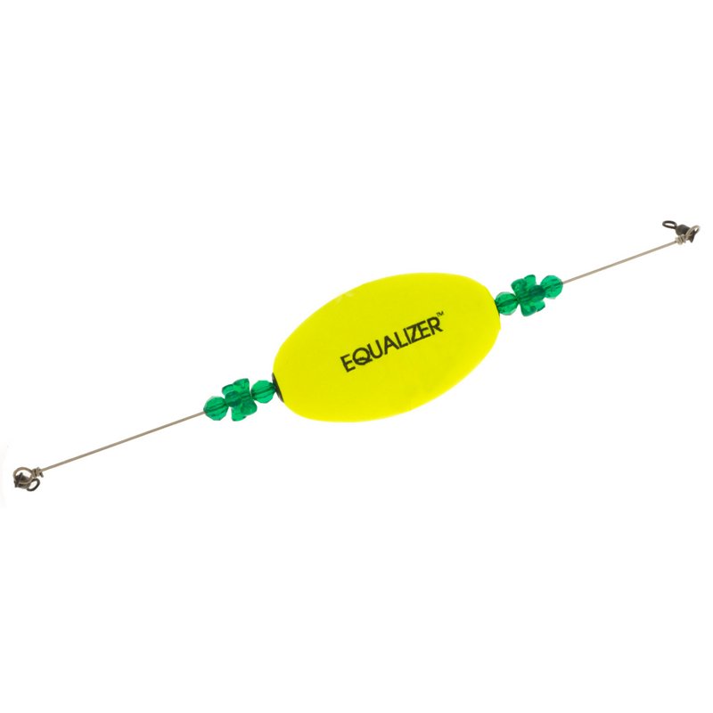 Equalizer Unweighted Oval Click Float Yellow - Wghts/Floats And Leaders at Academy Sports