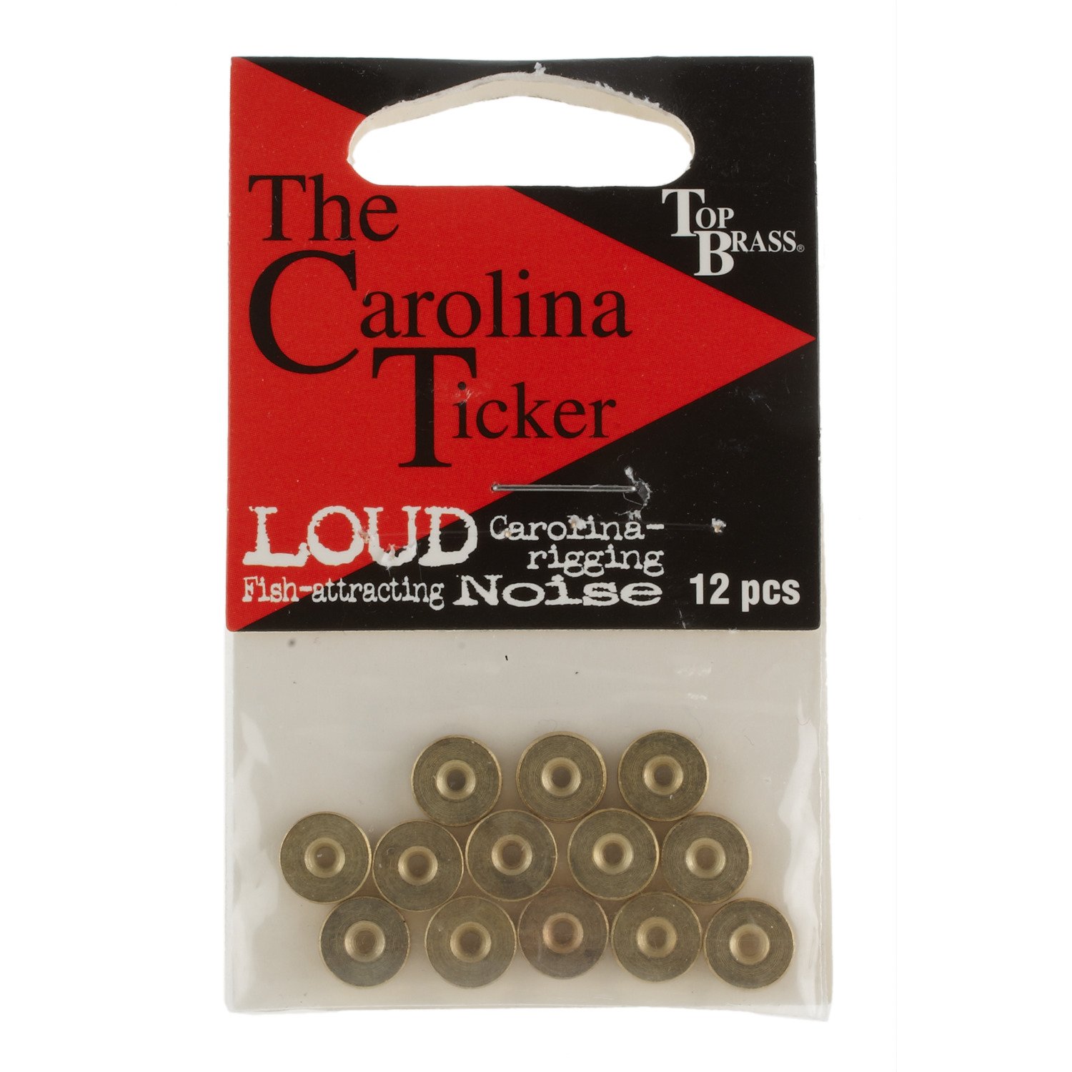 Top Brass Tackle Carolina Ticker Brass Tickers 12 Pack Academy