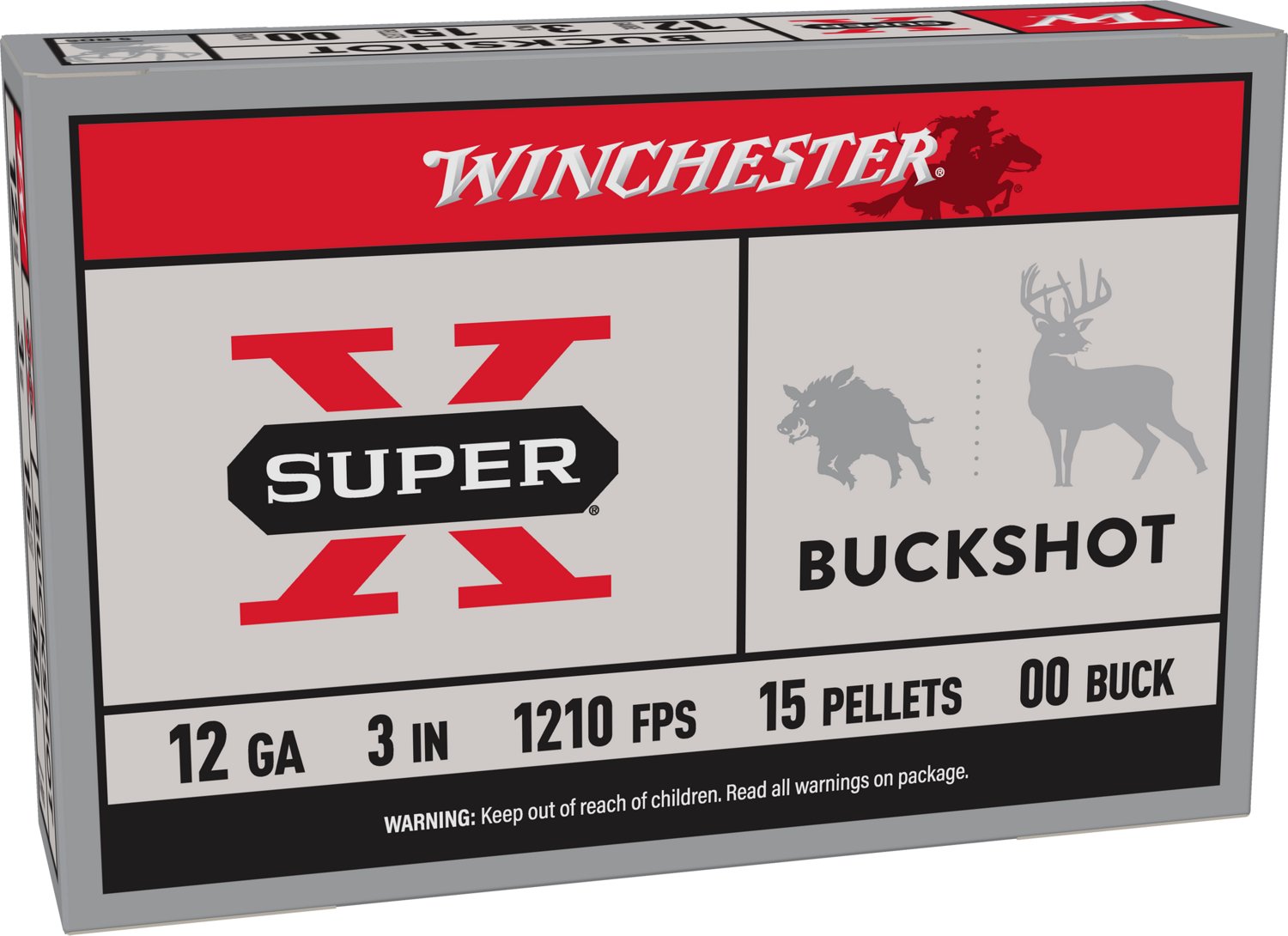 Winchester Super X Buckshot Load 12 Gauge Shotshells Academy