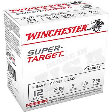 Winchester Target Load 12 Gauge Shotshells - 25 Rounds